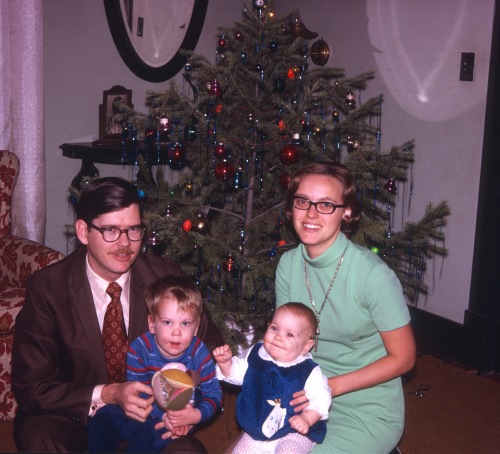 1970 Christmas family picture 3